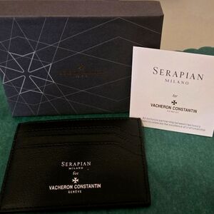 Serapian Milano for Vacheron Constantin 6 card leather case